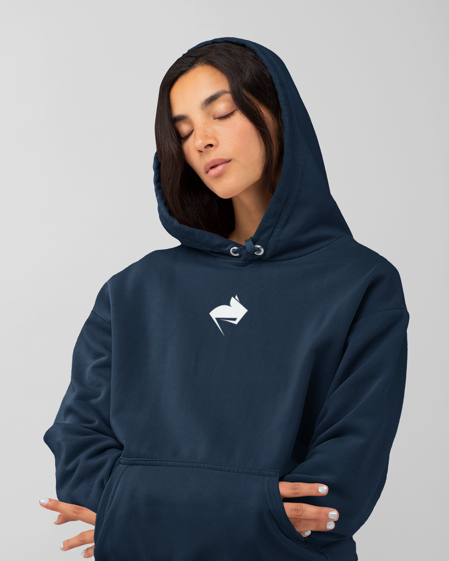 DARK BLUE GYMRAT HOODIE