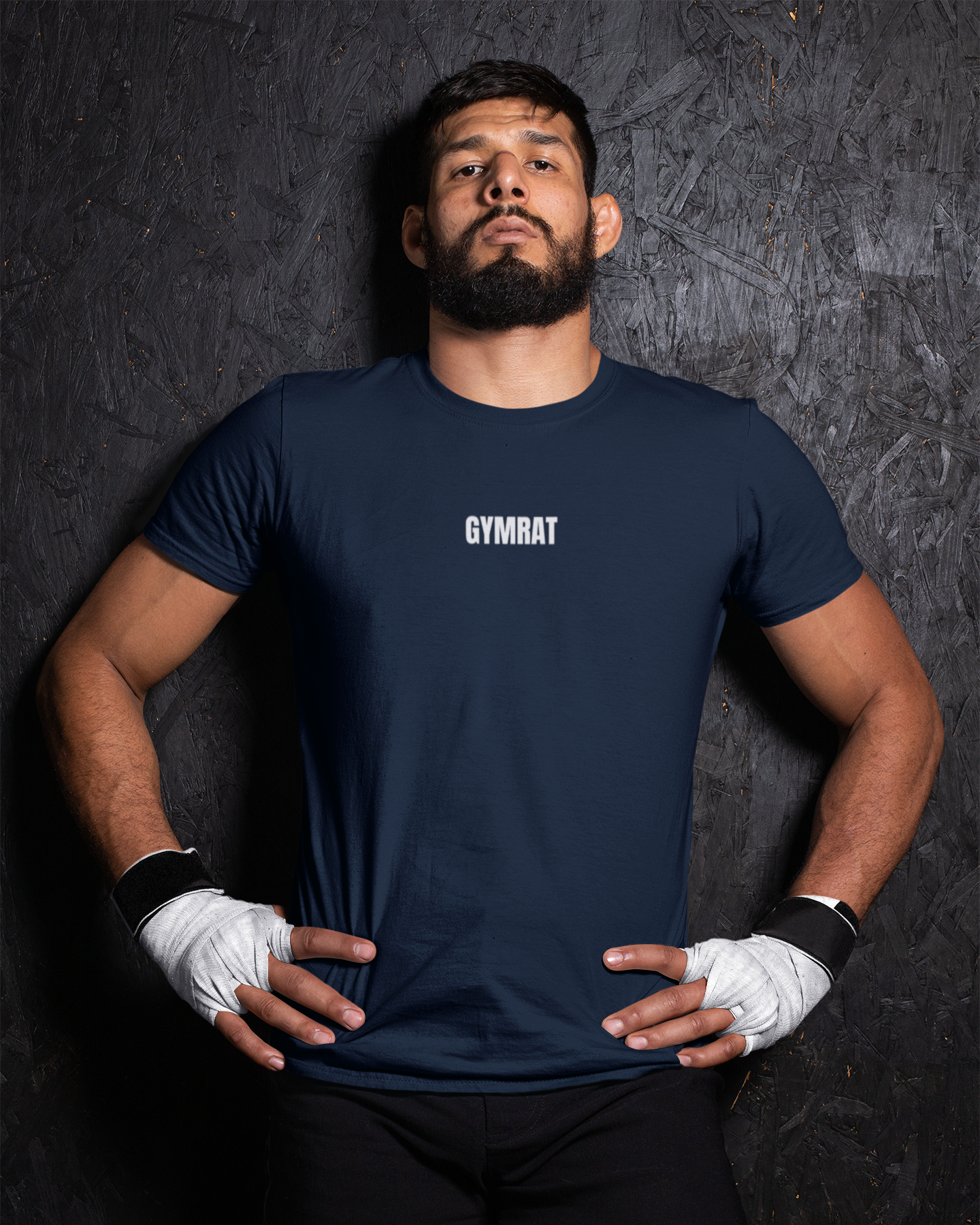 DARK BLUE T-SHIRT