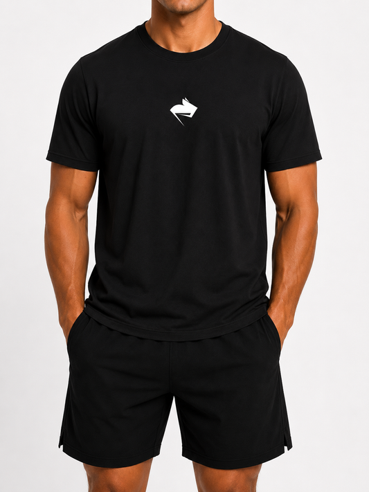 BLACK GYMRAT T-SHIRT