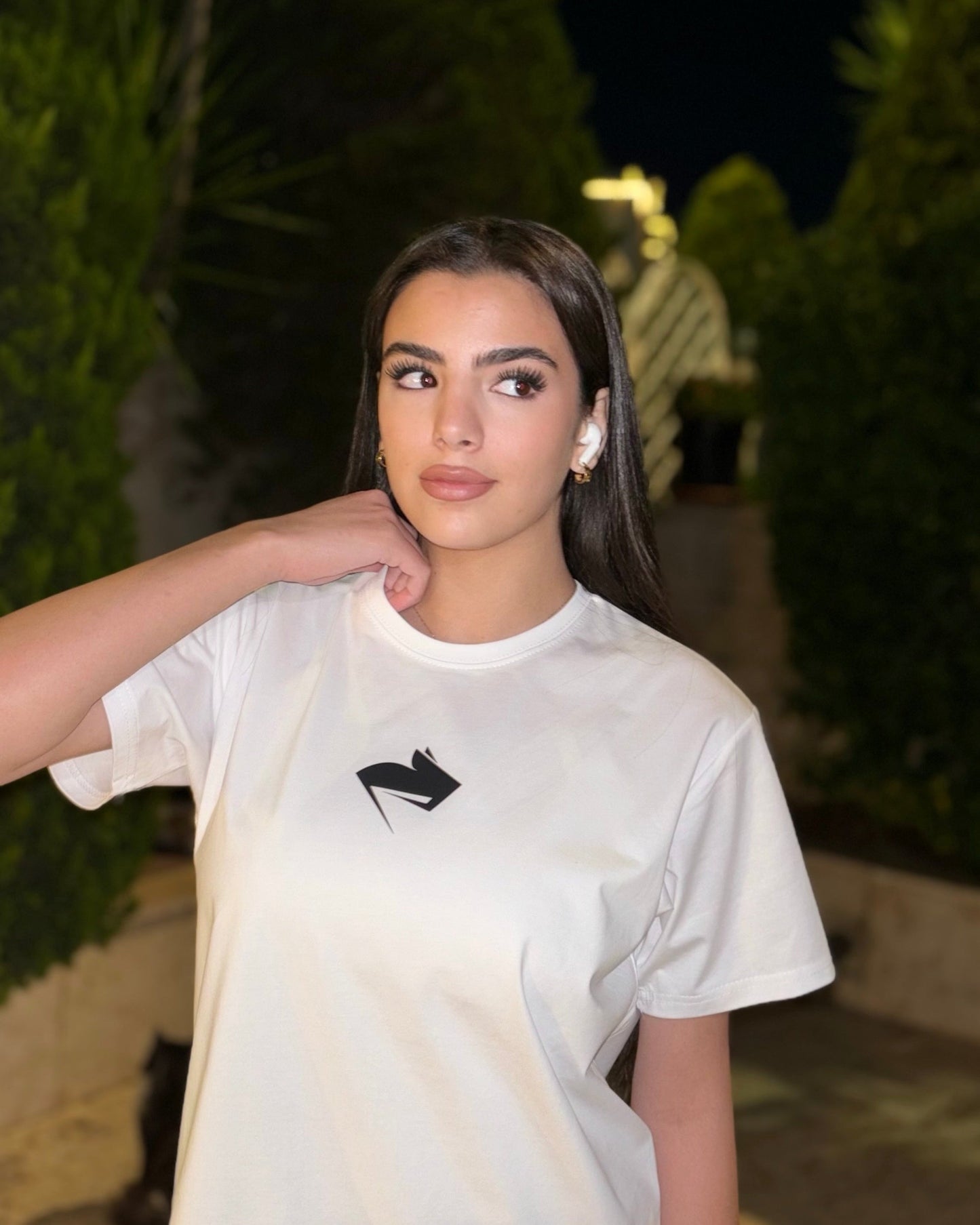 WHITE GYMRAT T-SHIRT