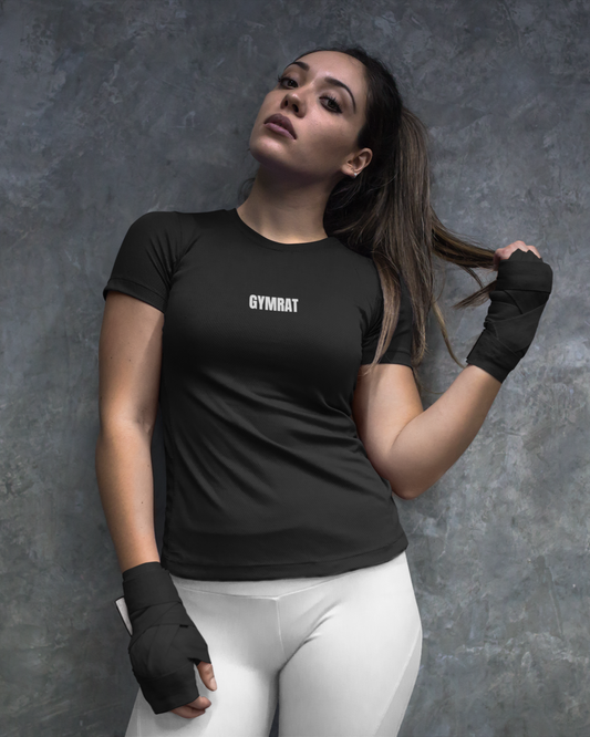 BLACK GYMRAT T-SHIRT